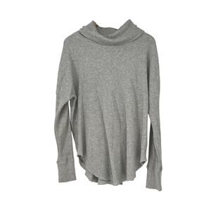 Artizia‎ The Group Babaton Gray Cowl Neck Sweater Rounded Hem Size 1X